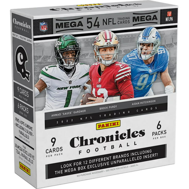 2022 Panini NFL Playbook Football Trading Card Mega Box