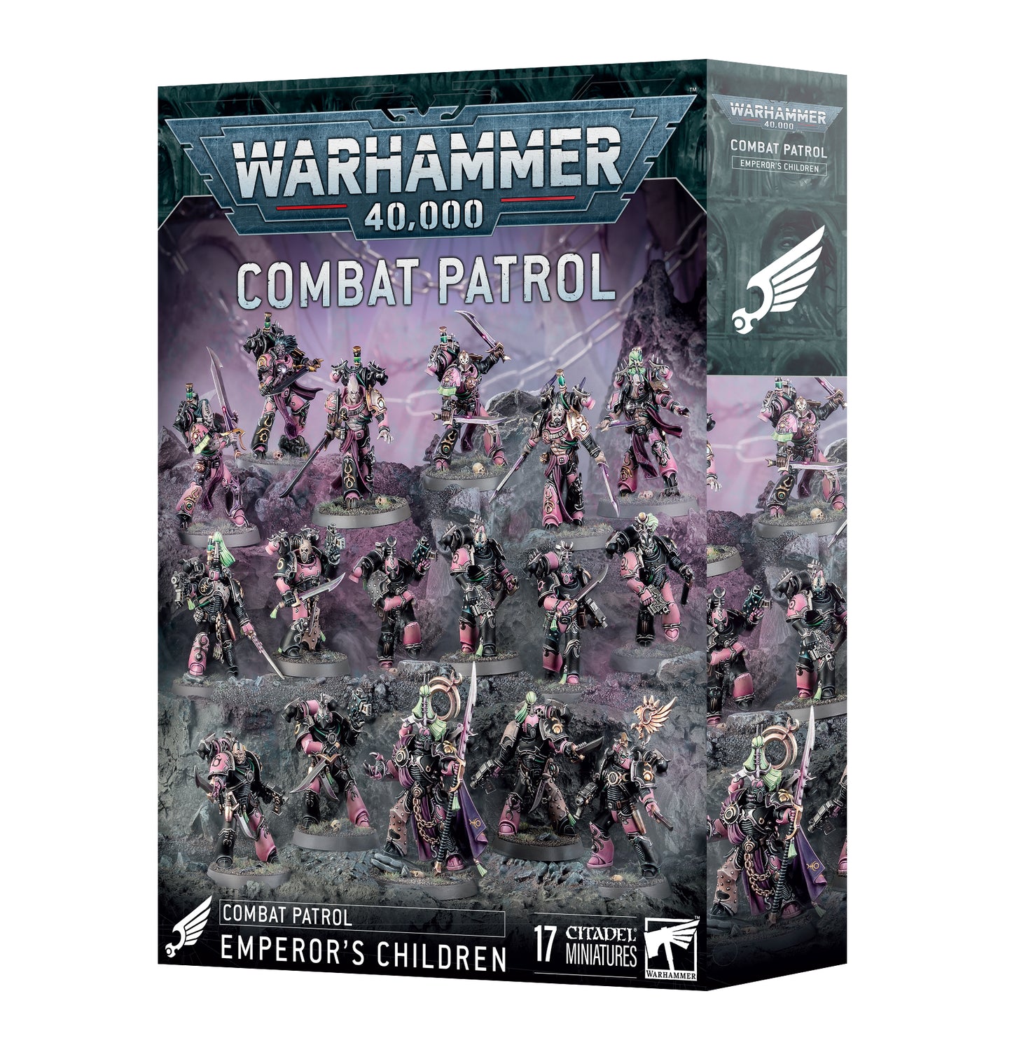 Games Workshop - Warhammer 40K - Emperor's Children - Combat Patrol 2025