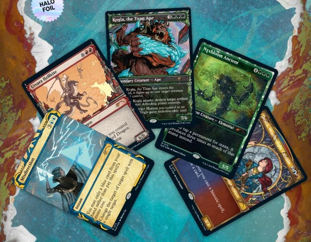 Magic the Gathering Secret Lair Drop: Showcase: March of the Machine Vol. 3 - Halo Foil Edition