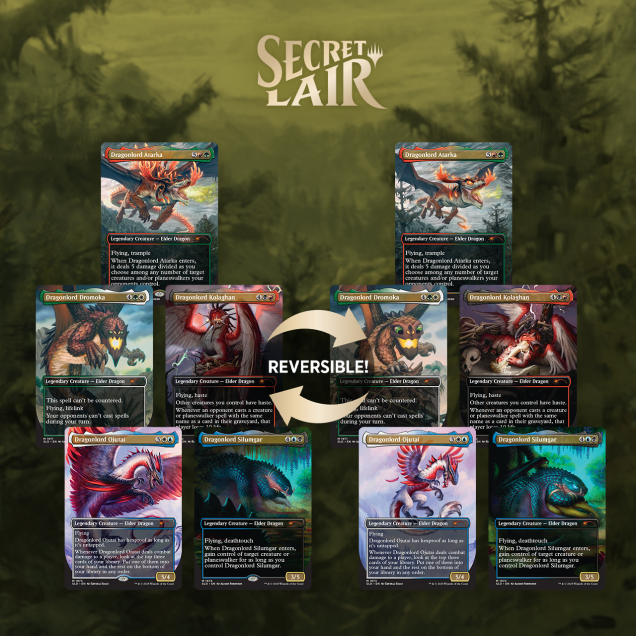 Magic the Gathering Secret Lair They Grow Up So Fast (Non-Foil)