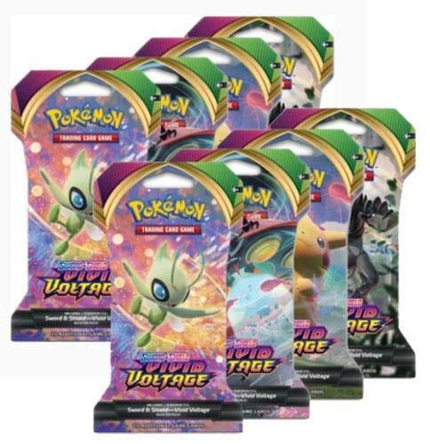 Pokemon Vivid Voltage 8 Booster Packs Bundle