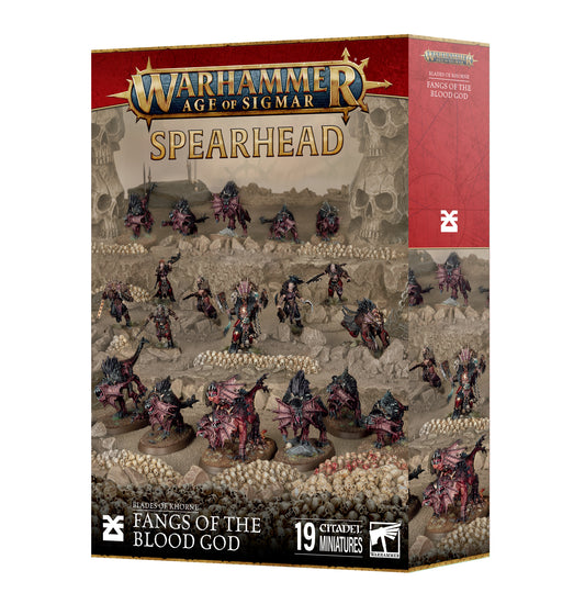 Games Workshop - Warhammer Age of Sigmar - Blades of Khorne - Fangs of the Blood God Spearhead