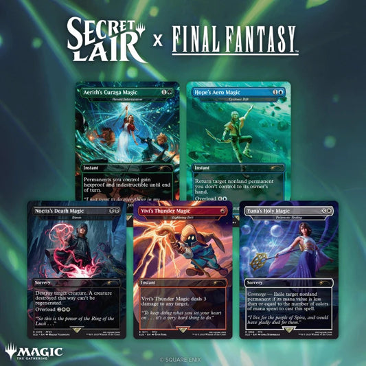 Magic the Gathering Secret Lair x FINAL FANTASY: Grimoire (English) - Foil Edition