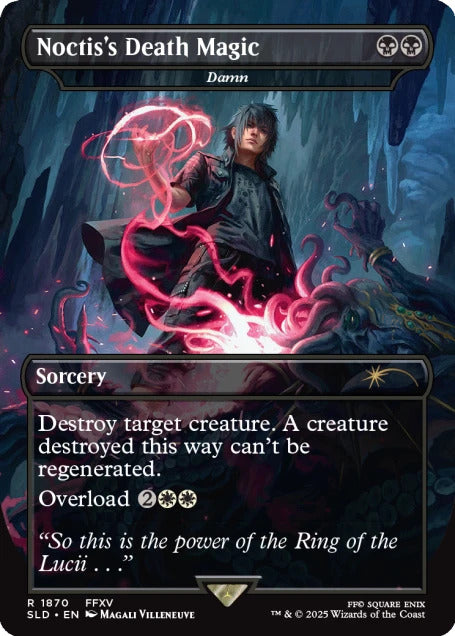 Magic the Gathering Secret Lair x FINAL FANTASY: Grimoire (English) - Non-Foil Edition
