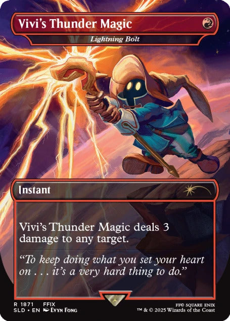 Magic the Gathering Secret Lair x FINAL FANTASY: Grimoire (English) - Non-Foil Edition