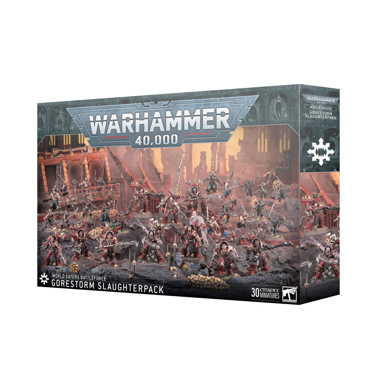 Games Workshop - Warhammer 40K - World Eaters - Battleforce - Gorestorm Slaughterpack