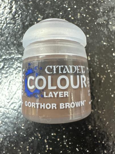 Games Workshop - Citadel - Layer - Gorthor Brown