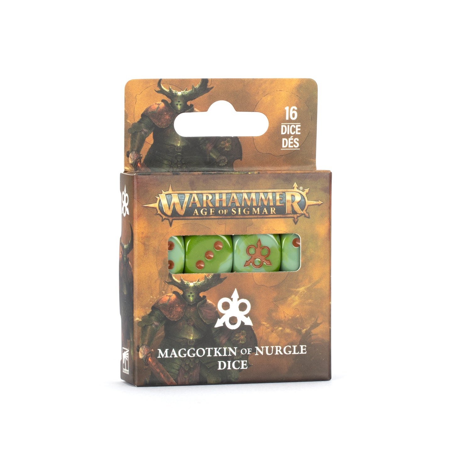 Games Workshop - Warhammer Age of Sigmar - Maggotkin of Nurgle - Dice 2025