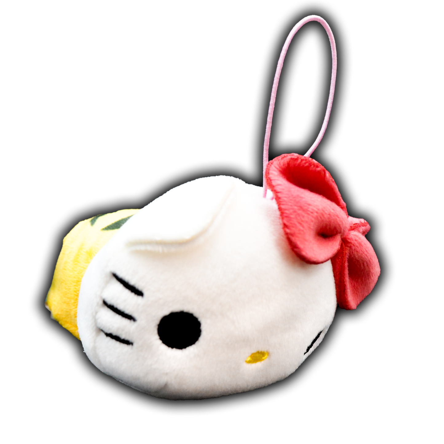 Banpresto Monimaru Pumpkin Mascot Hello Kitty 4 Inch Plush Keychain
