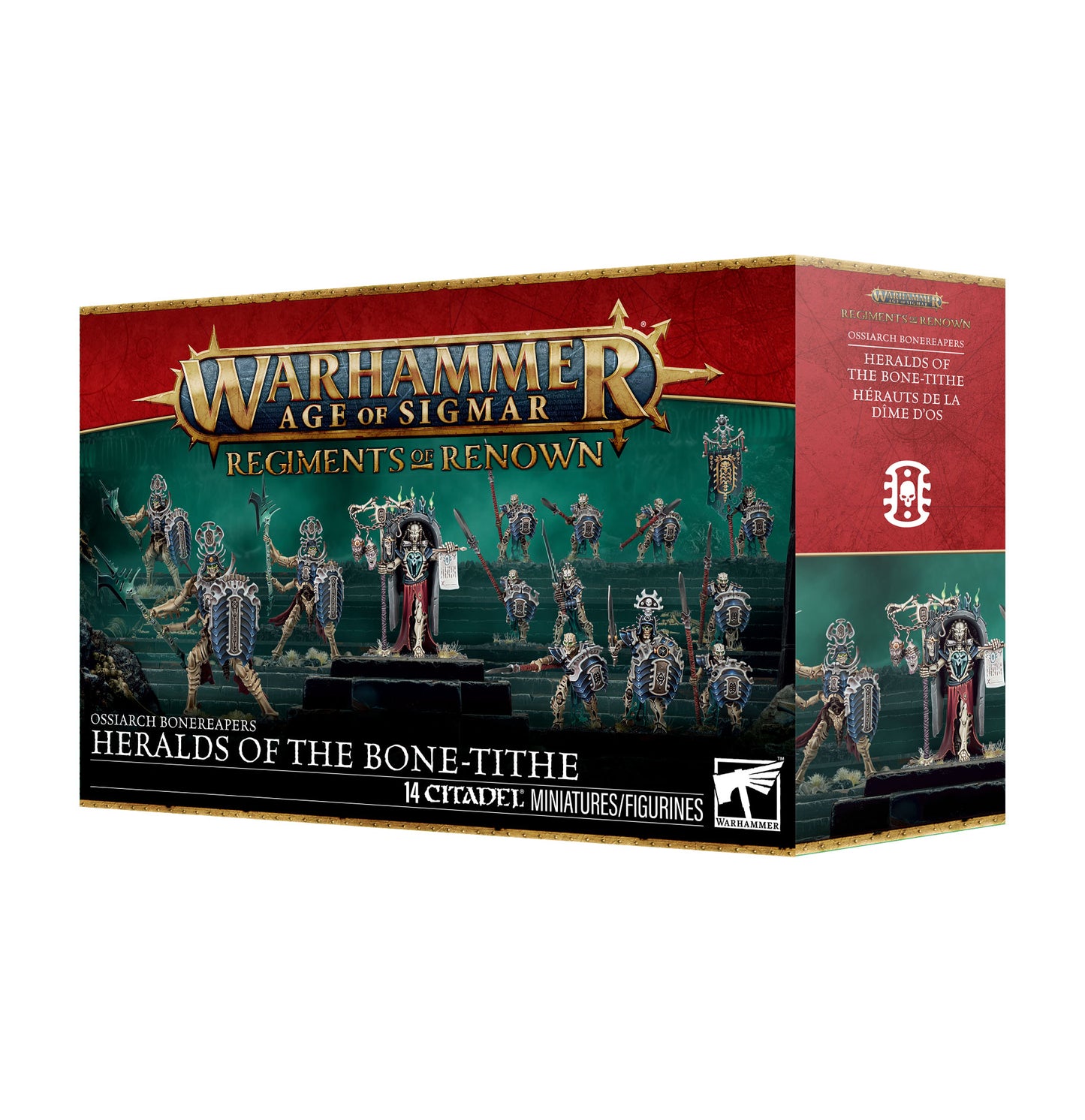 Games Workshop - Warhammer Age of Sigmar - Ossiarch Bonereapers - Regiment of Renown - Heralds of the Bone-tithe