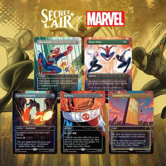 Magic the Gathering Secret Lair x Marvel's Spider-Man: Heroic Deeds (Non-Foil)