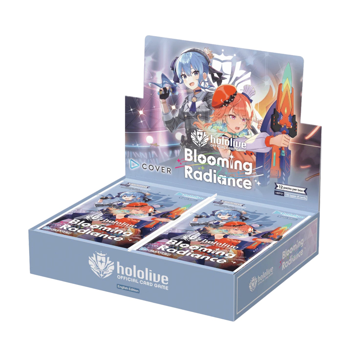 Hololive Official Card Game: Blooming Radiance Booster Box - 12 Packs
