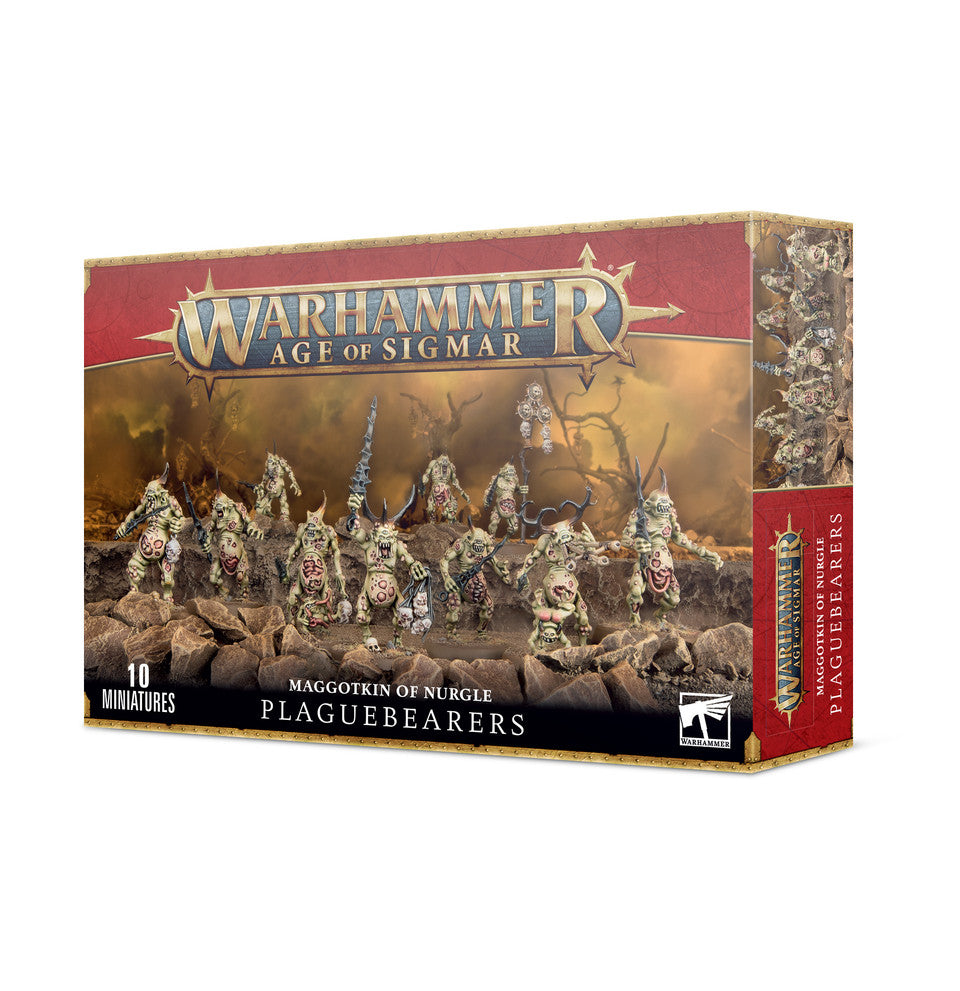 Games Workshop - Warhammer Age of Sigmar - Maggotkin of Nurgle - Plaguebearers