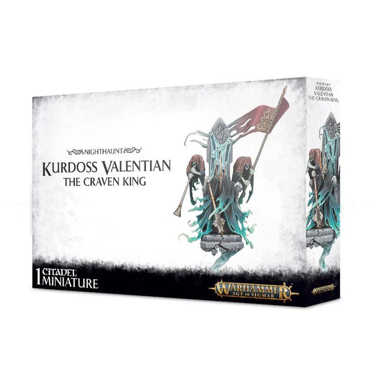Games Workshop - Warhammer Age of Sigmar - Nighthaunt - Kurdoss Valentian the Craven King
