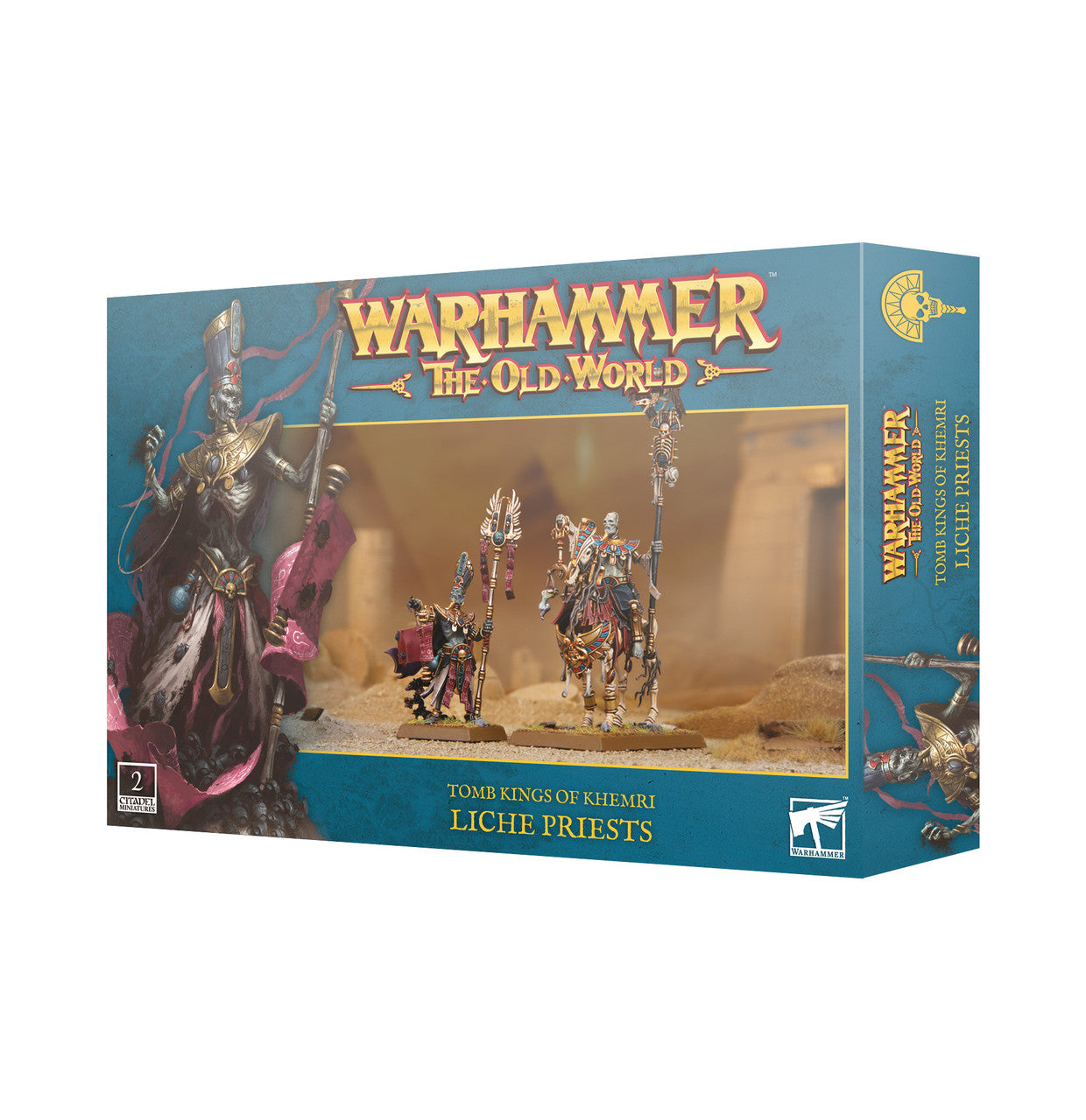 Games Workshop - Warhammer The Old World - Tomb Kings - Liche Priests