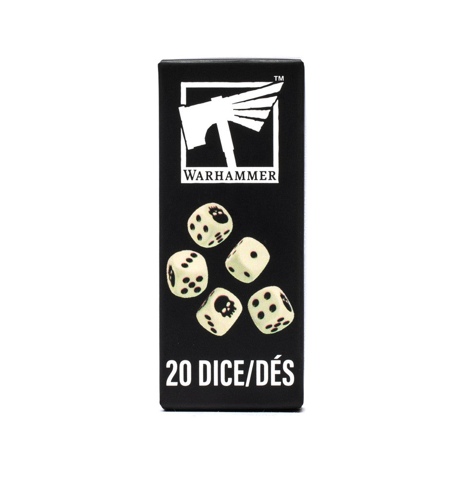 Games Workshop - Warhammer - 20 Mini Dice 2026