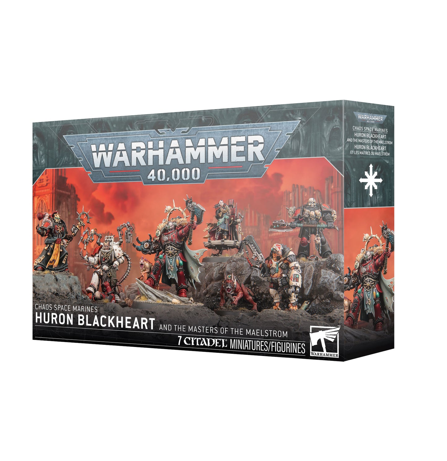 Games Workshop - Warhammer 40K - Chaos Space Marines - Huron Blackheart and The Masters of the Maelstrom