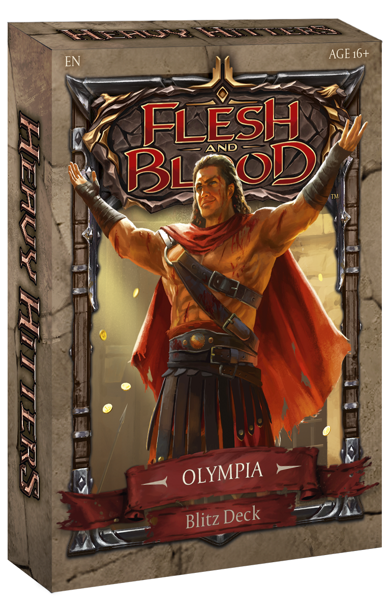 Flesh and Blood TCG:Heavy Hitters Blitz Deck - Olympia