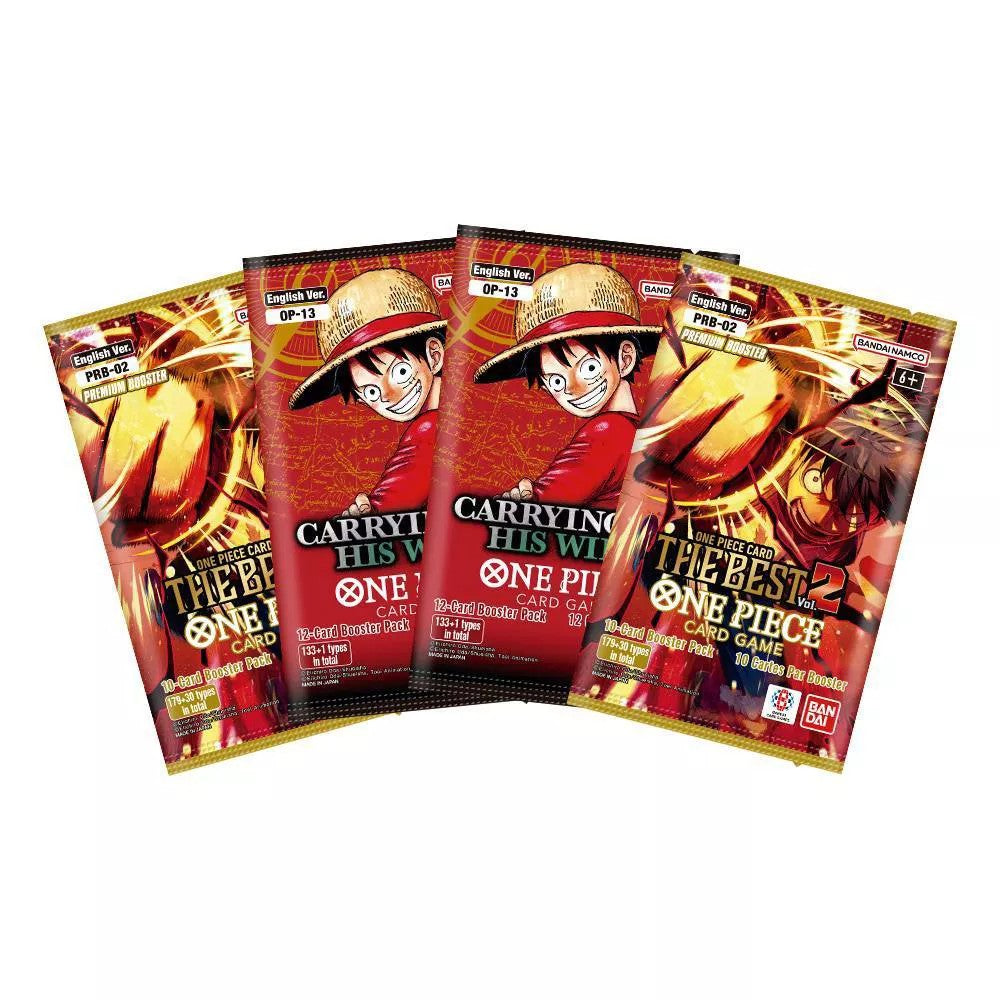 One Piece TCG: Illustration Box Vol. 6 (IB-06) - 4 Packs, Promos