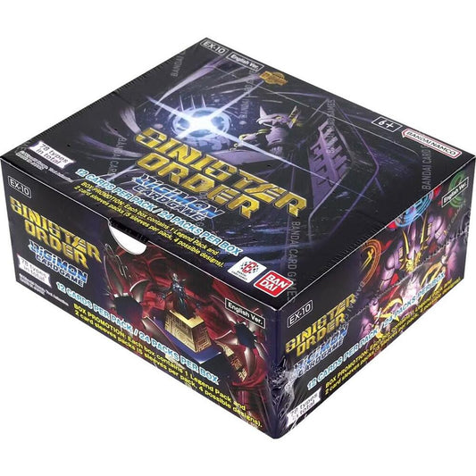 Digimon TCG Sinister Order Booster Box (EX-10) - 24 Packs