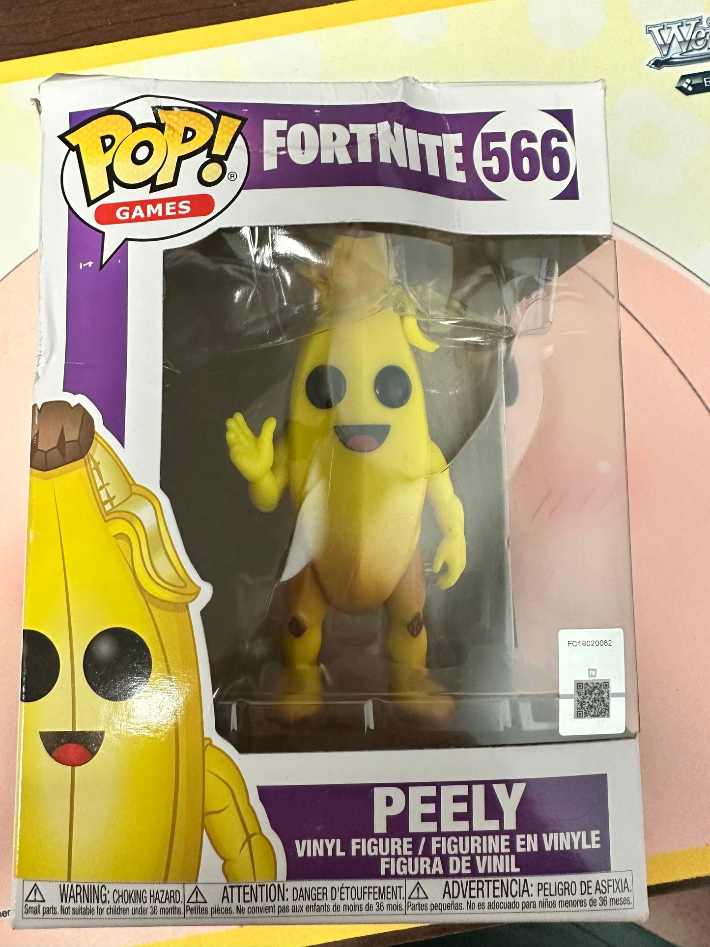 Funko Pop! Games: Fortnite - Peely,Multicolor,3.75 inches