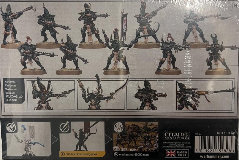 Games Workshop - Warhammer 40K - Drukhari - Kabalite Warriors
