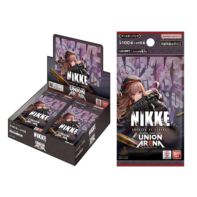 Union Arena CCG: Goddess of Victory: Nikke Booster Box (UA18BT) - 16 Packs - Presale Ships 11/28/2025