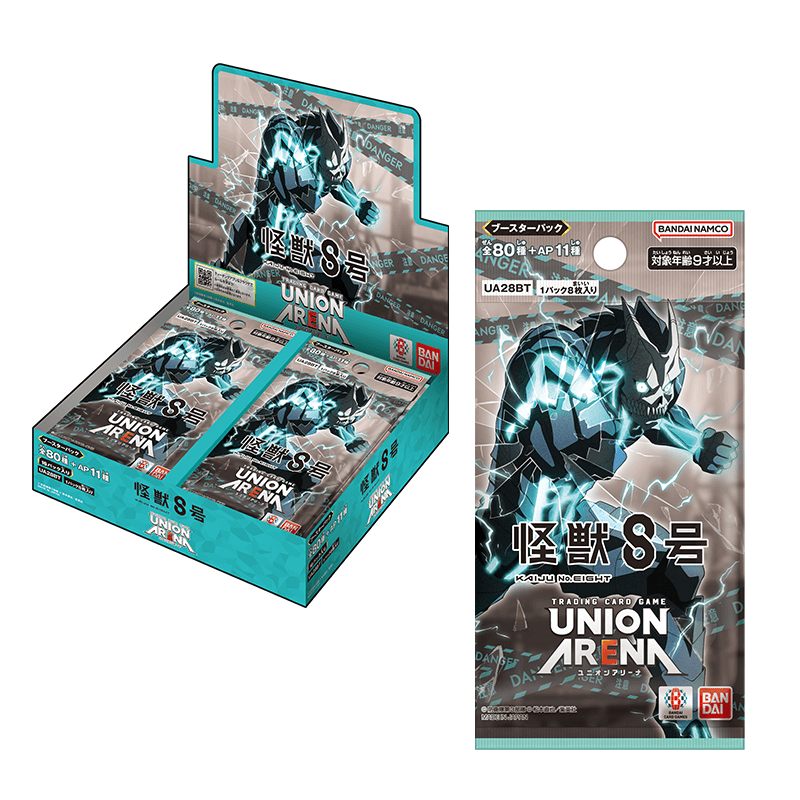 Union Arena CCG: Kaiju No. 8 Booster Box (UE12BT) - 16 Packs - Presale Ships 10/31/2025