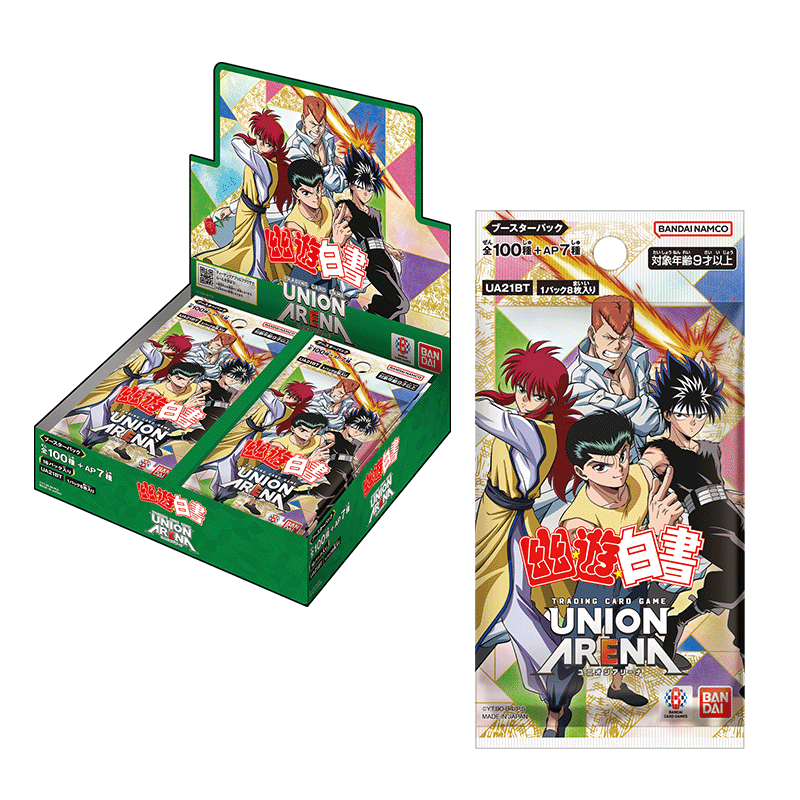 Union Arena CCG: Yu Yu Hakusho: Ghost Files Booster Box (UE13BT) - 16 Packs - Presale Ships 10/31/2025