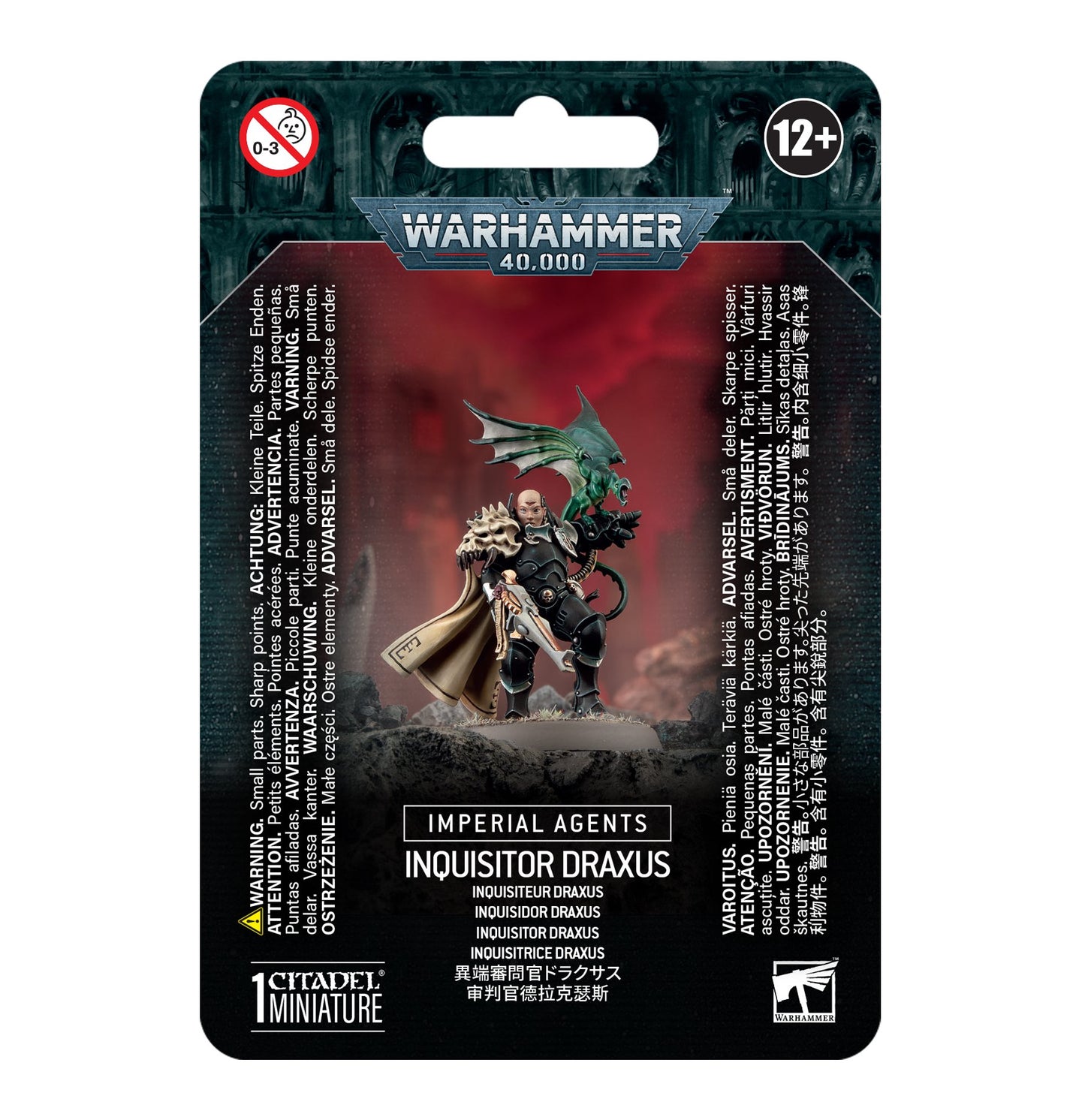 Games Workshop - Warhammer 40K - Imperial Agents - Inquisitor Draxus