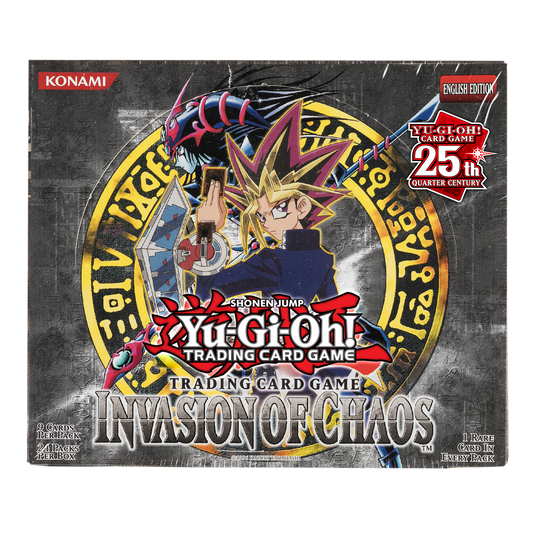 Yu-Gi-Oh! Booster Box Case - Invasion of Chaos (25th Anniversary) (Case of 12)