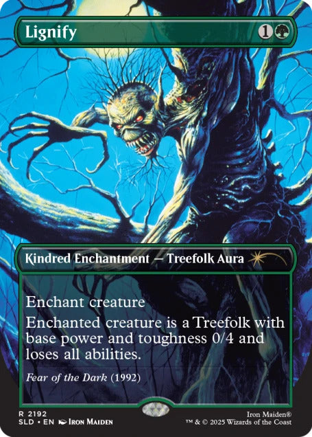 Magic the Gathering Secret Lair x Iron Maiden: Album Art (Foil)