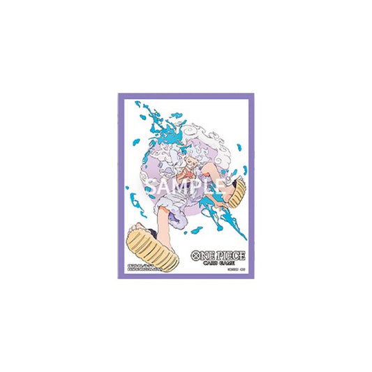 One Piece Card Game Protective Sleeves - Official Sleeve Set 12 - Monkey D. Luffy Gear 5 - 70ct Sleeves