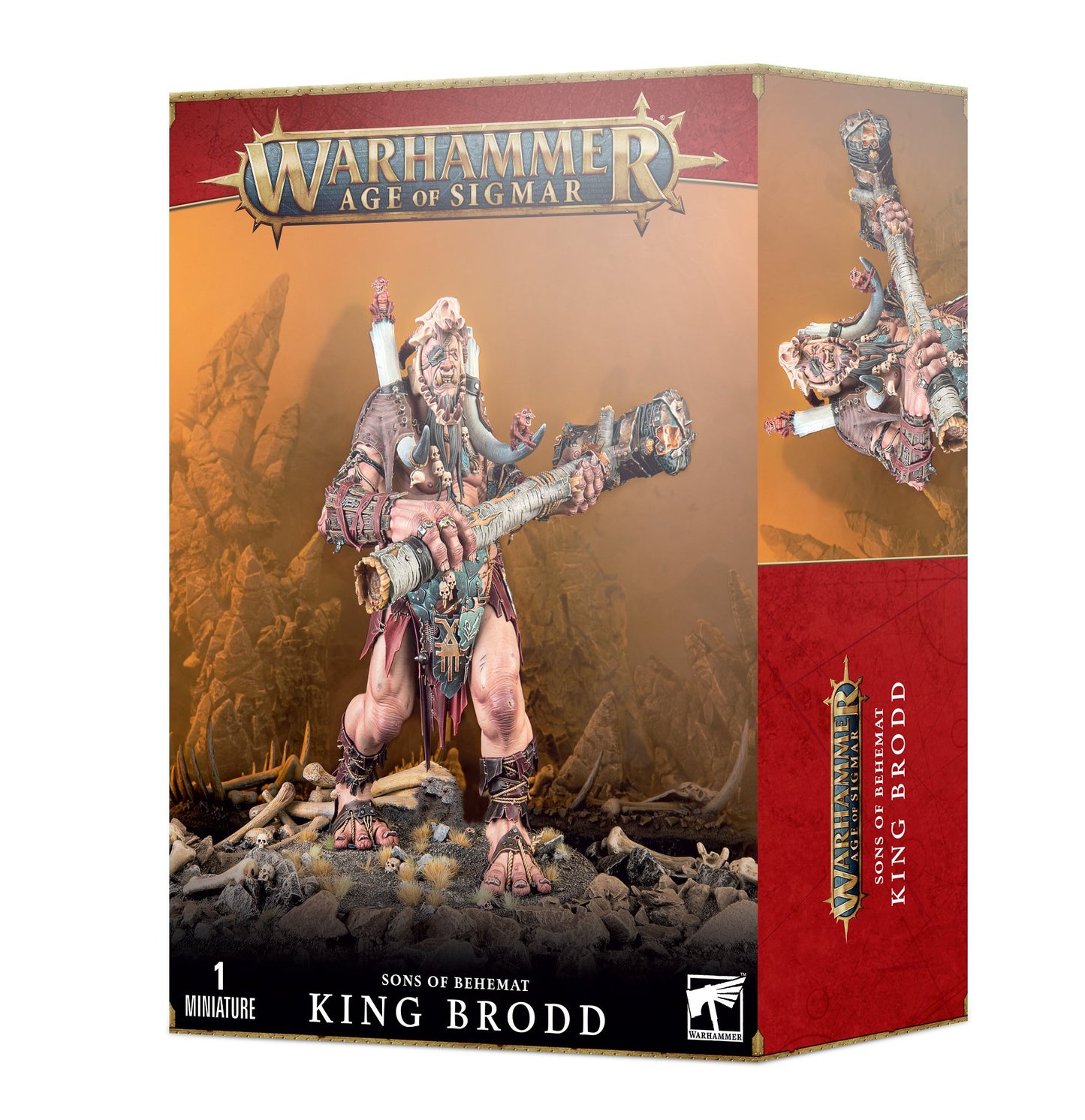 Games Workshop - Warhammer Age of Sigmar - Sons of Behemat - King Brodd