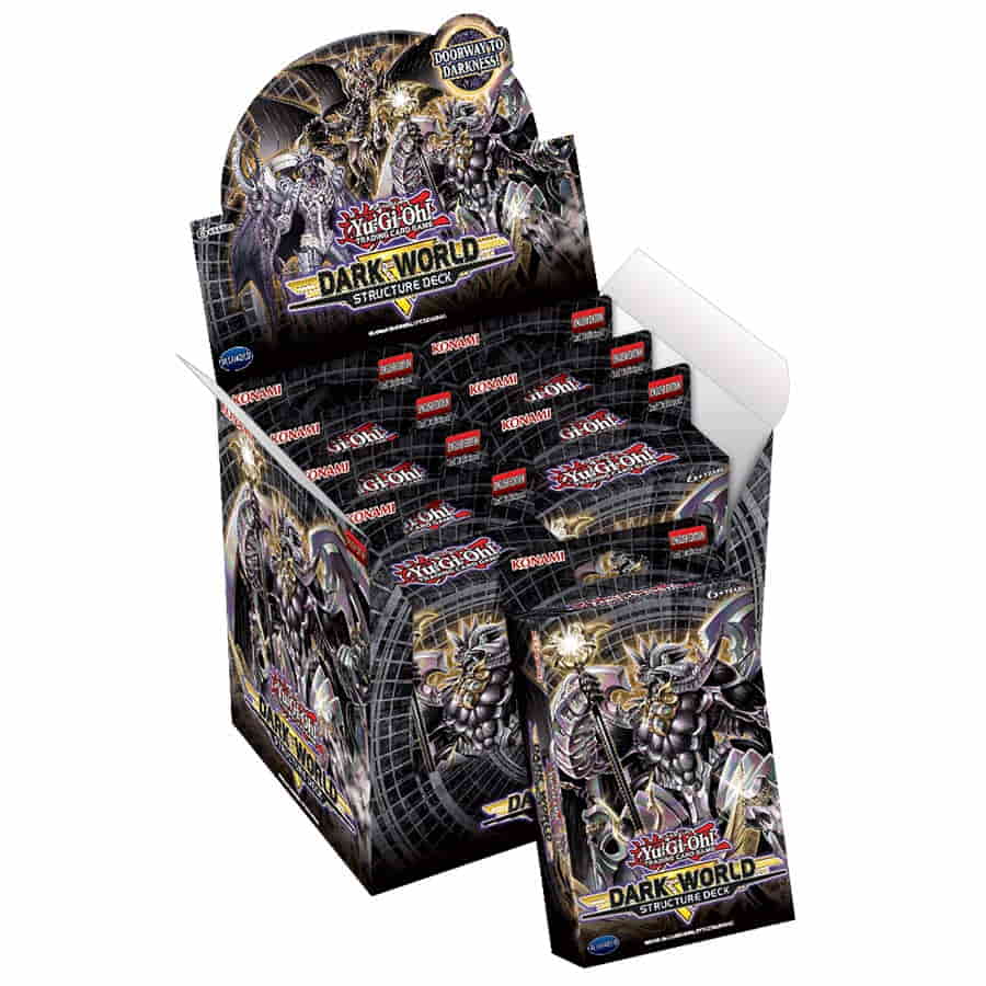 Yu-Gi-Oh! Structure Deck Display - Dark World (Display of 8)
