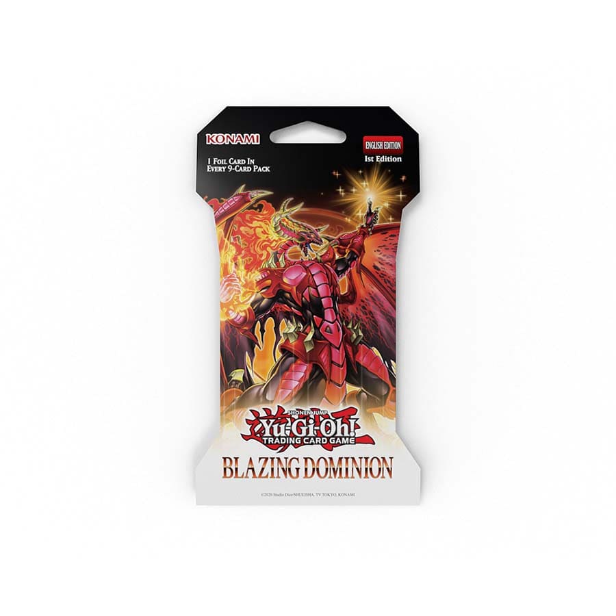 Yu-Gi-Oh! Blazing Dominion Booster Box - 24 Packs - Presale Ships 05/08/2026