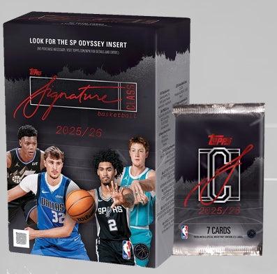 2025-26 Topps Signature Class Basketball Trading Cards Value Box