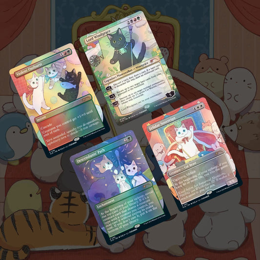 Magic the Gathering Secret Lair Look at the Kittens (Foil)