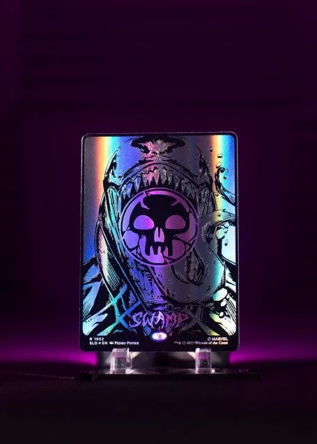 Magic the Gathering Secret Lair x Marvel's Spider-Man: Mana Symbiote (Raised Foil)