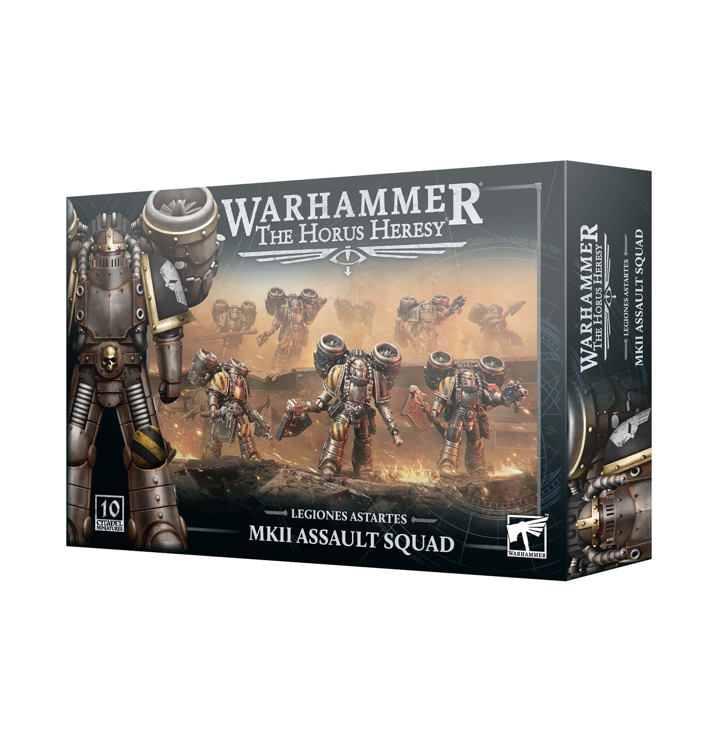 Games Workshop - Warhammer The Horus Heresy - Legiones Astartes - MKII Assault Squad