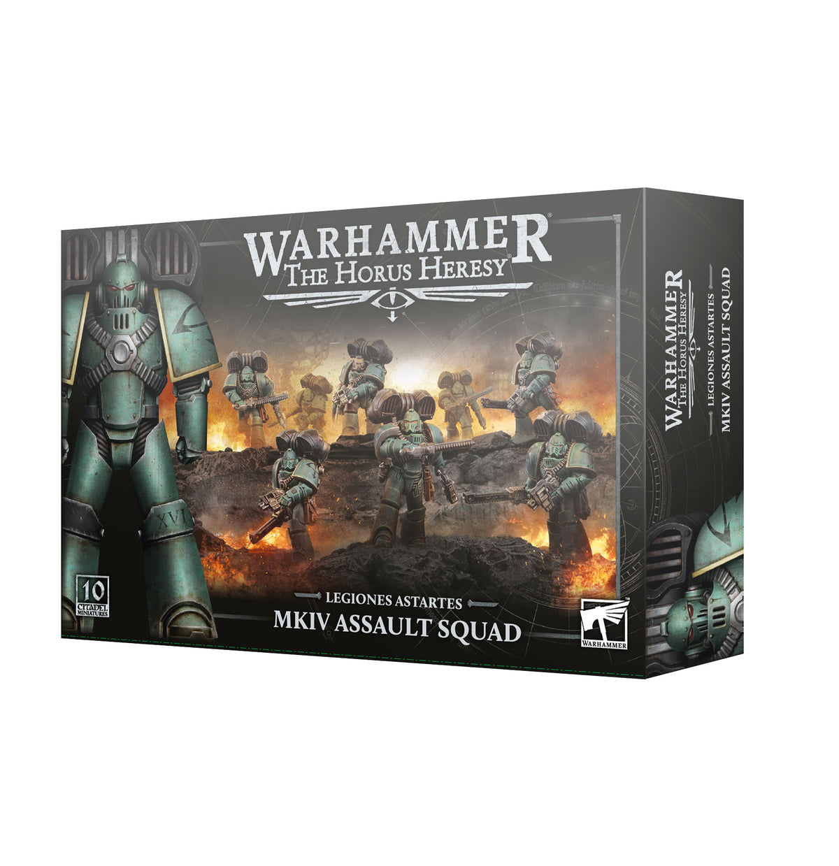 Games Workshop - Warhammer The Horus Heresy - Legiones Astartes - MKIV Assault Squad