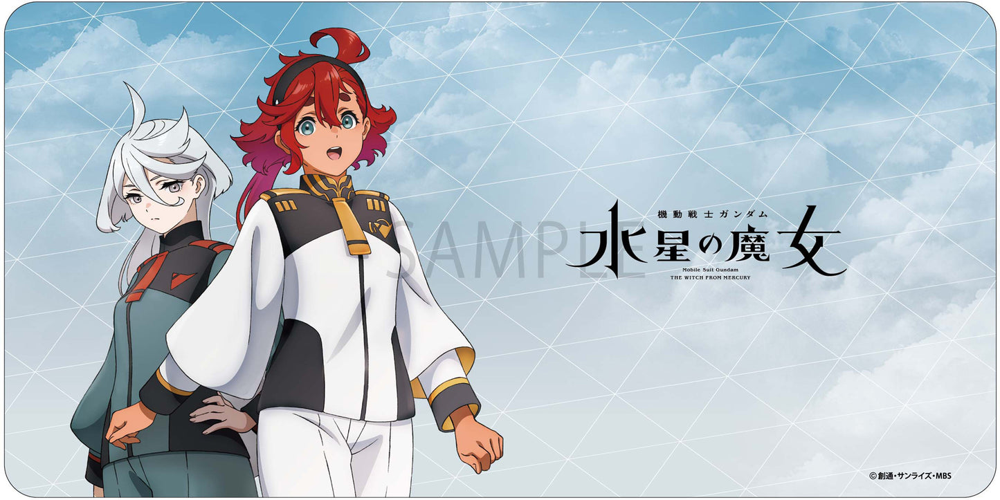 Kadokawa Mobile Suit Gundam The Witch From Mercury: Desk Mat Collection Suletta & Miorine