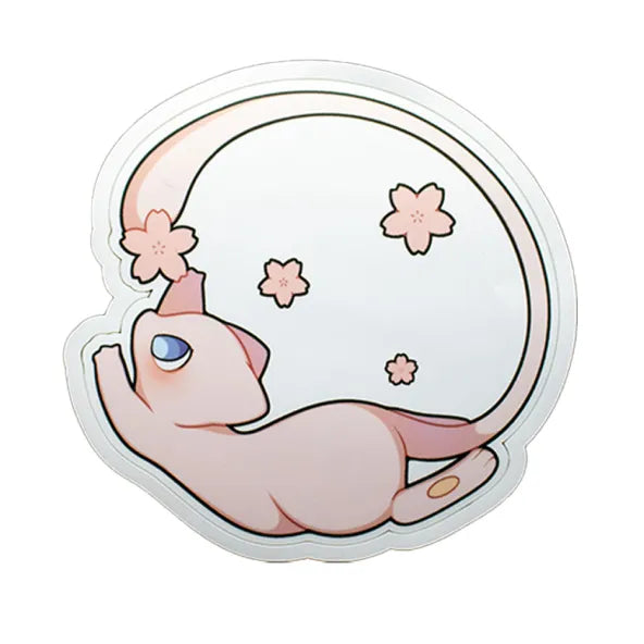 Mew & Stars Sticker