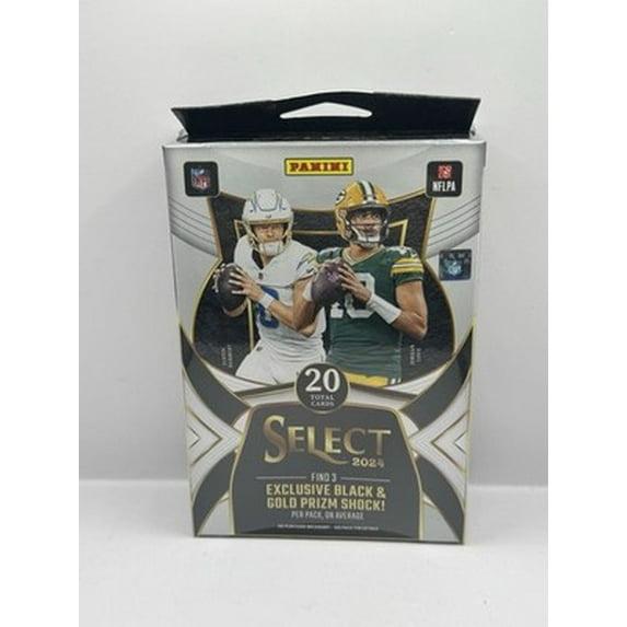 2024 Panini Select Football – Hanger Box (Black & Gold Prizms)