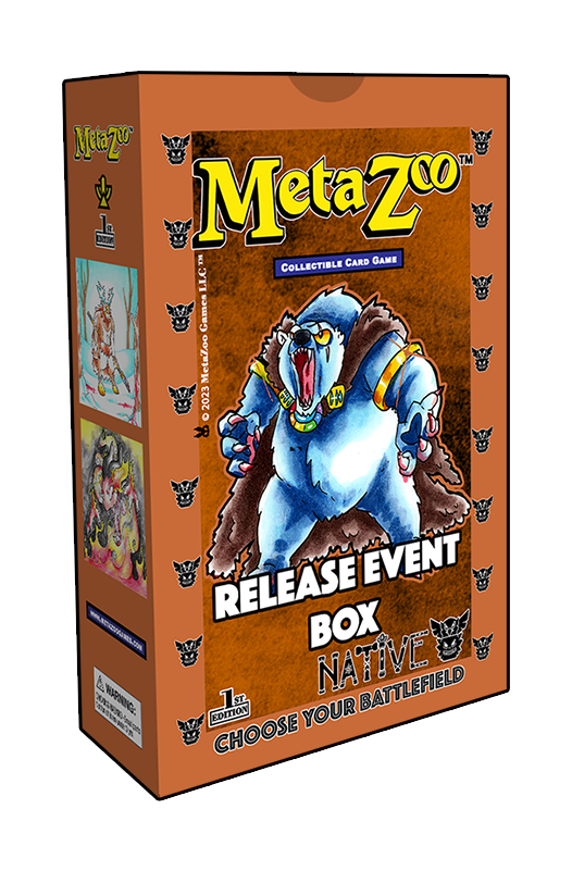 MetaZoo CCG: Release Event Box (1st Edition) - Native