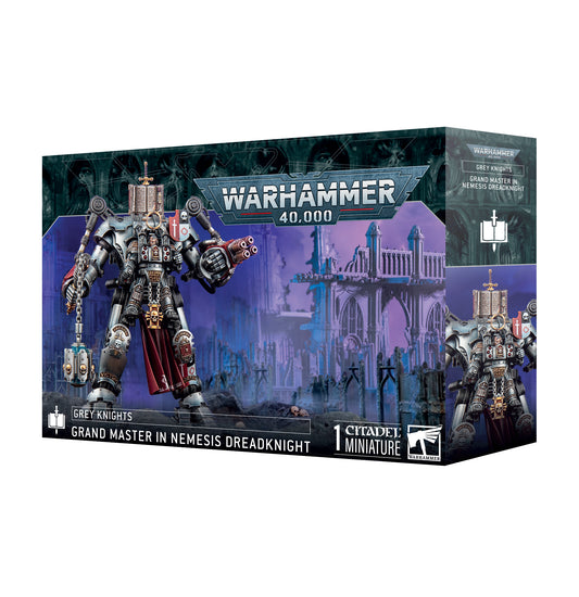 Games Workshop - Warhammer 40K - Grey Knights - Grand Master in Nemesis Dreadknight
