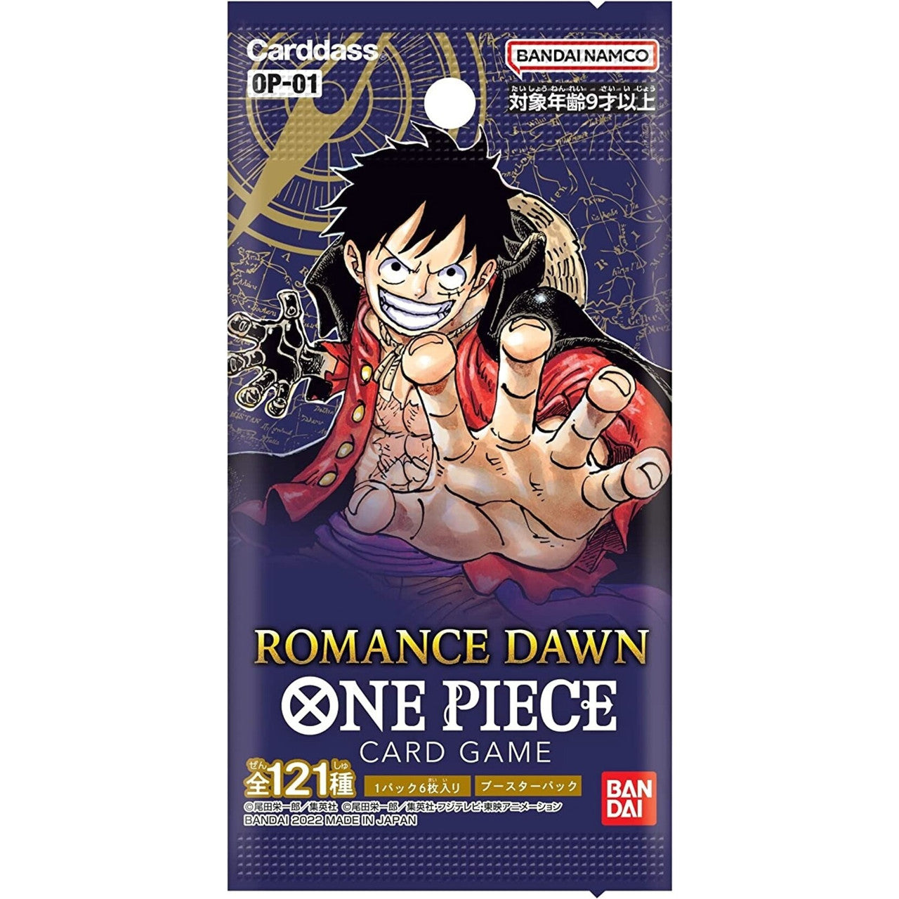 ONE PIECE TCG: ROMANCE DAWN: BOOSTER PACK - JAPANESE