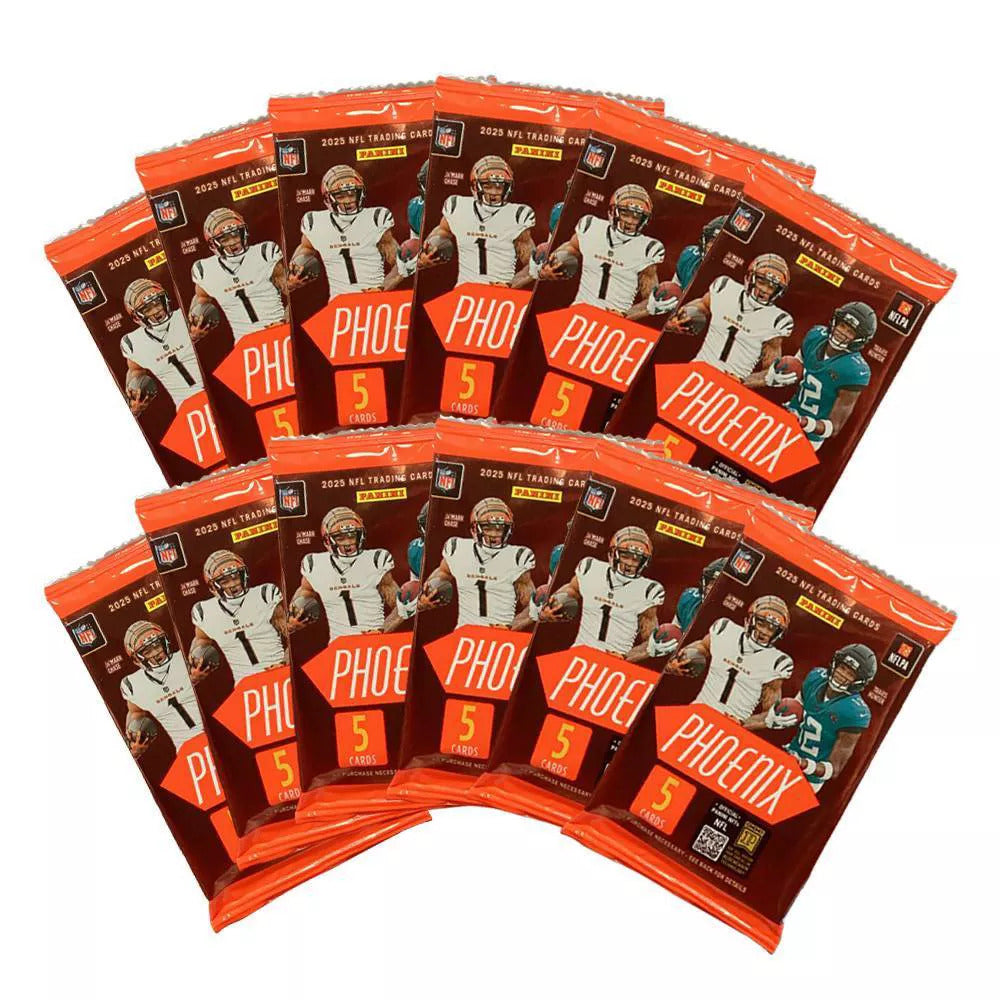 Panini 2025 Phoenix Football Hobby Preferred Box (2 Autographs Per Box Including 1 Rookie Patch Autograph)