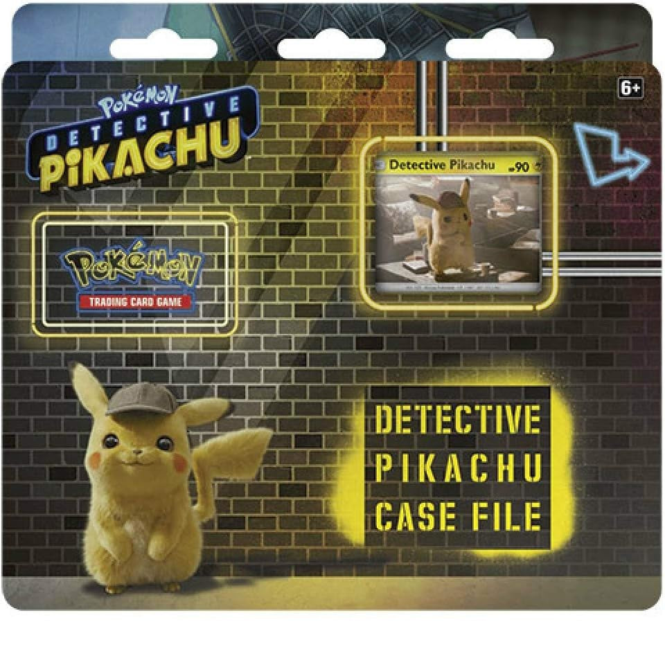 Pokemon TCG: Detective Pikachu Case File + 3 Booster Pack + A Promo Card + A Metallic Coin