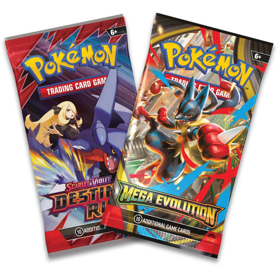 Pokemon TCG: Mega Evolutions Mega Heroes Mini Tin Display (10 Tins) - Presale Ships 09/26/2025
